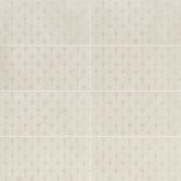 Bedrosians Wave 12" x 24" Honed Fan Deco Ice