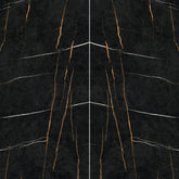Bedrosians Magnifica Encore Luxury Slab 63" x 126" Bookmatched Polished Sahara Noir