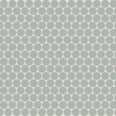 Bedrosians Marin 11.5" X 12.5" Penny Mosaic 0.75 Aloe Green / Light Green