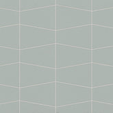 Bedrosians Marin 8.25" X 13" Trapezoid Mosaic Aloe Green / Light Green