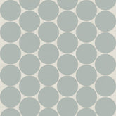 Bedrosians Marin 10.5" X 11.75" Penny Mosaic 2" Aloe Green / Light Green