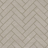 Bedrosians Magnifica 1" x 4" Herringbone Mosaic 12" x 12" Honed Basalt Sand