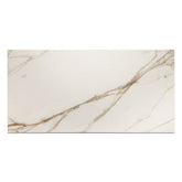 Bedrosians Opus 24" x 48" Chiseled Deco Matte Calacatta