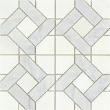 Emser Alluro 12"x12" Mini Manor Silver