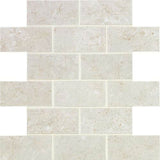 Daltile Florentine 2" X 4" Brick Joint Mosaic Argento
