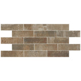 Daltile Brickwork 2.25" x 8" Distressed Matte Patio