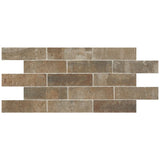 Daltile Brickwork 2" X 8" Distressed Mate Patio
