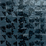 Marazzi Rice 6" X 6" Blu Deco Blossom