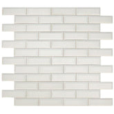 Daltile Revalia Remix 2" X 6" Brick Joint Beveled Centennial White