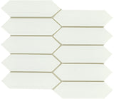 Emser Concept 8"x10" Picket Mosaic 1.58"X5.59" Polished White