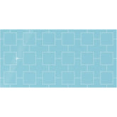 Daltile Showscape 12" X 24" Square Lattice Crisp Blue