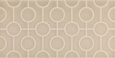 Daltile Luminique 12" x 24" Circle Glossy Dune