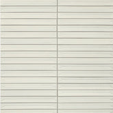 Daltile Artefino Vintage 0.5" x 6" Pyramid Mosaic 12" x 11" Pearl