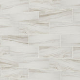Daltile Platinum 4" x 12" Matte Calacatta Sky