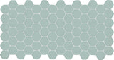 Daltile Keystones 2" Hex Organic Mosaic 12" x 24" Matte Spa
