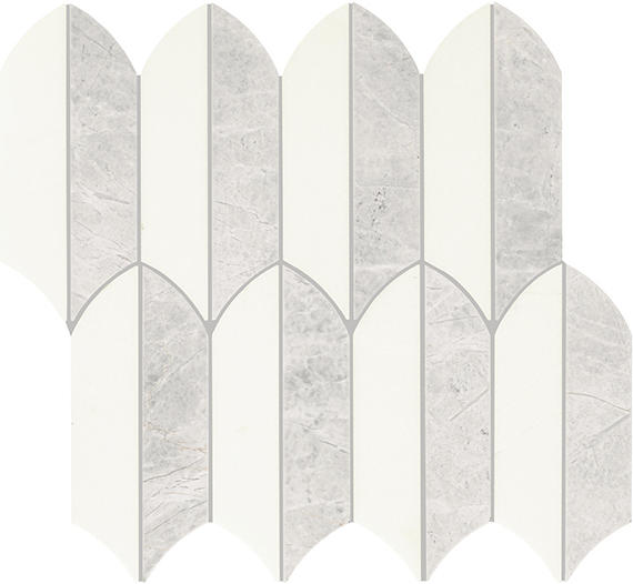 Daltile Eclessia Marble 13" x 14" Feather Cristallo Blend