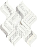 Daltile Eclessia Marble 14" x 18" Wave Polished Volakas Blend
