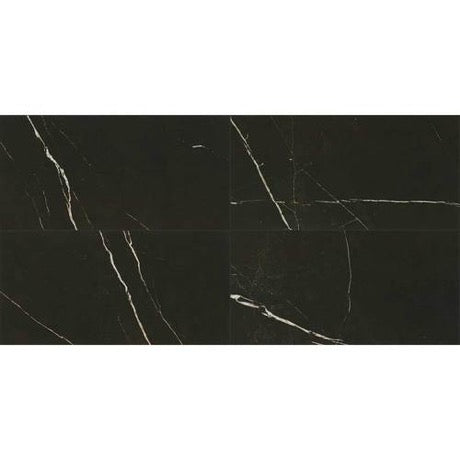 Daltile Marble Attache 32'' x 32'' Satin Nero