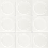 Daltile Nu Bare 4" x 4" Circle Glossy Powder