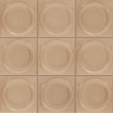 Daltile Nu Bare 4" x 4" Circle Glossy Caramel