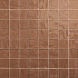 Daltile Nu Bare 4" x 4" Handcrafted Glossy Cocoa