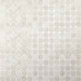 Daltile Relicca 2" Octagon Dot Mosaic 12" x 12" Mixed Deckle