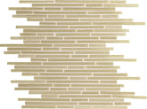 Daltile Caprice 12" x 12" Random Interlocking Creme Soda