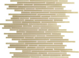 Daltile Caprice 12" X 12" Random Interlocking Creme Soda