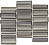 Daltile Cascading Waters 1" X 4" Mosaic Rain Water