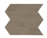Daltile Chord 3" X 3" Mosaic Rhythm Brown