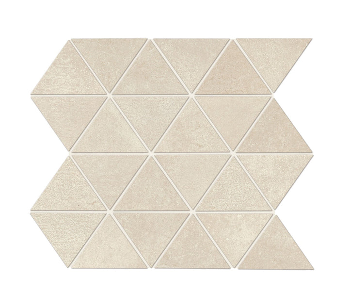 Daltile Chord 3" X 3" Mosaic Sonata White