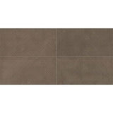 Daltile Chord 12" X 24" Deco Baritone Brown