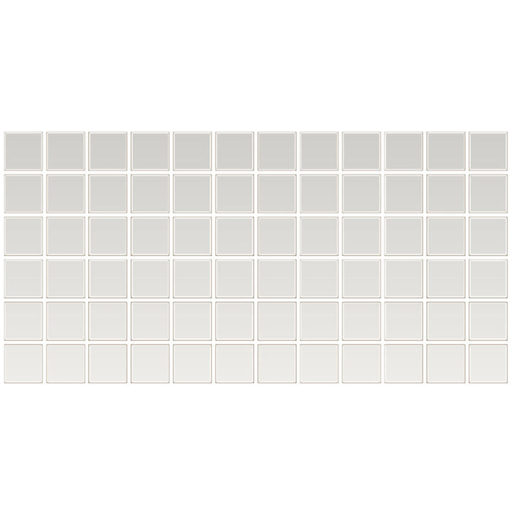 Daltile Color Wheel Mosaic 2" X 2" Straight Joint Glossy Arctic White