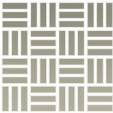 Daltile Color Wheel Mosaic 1" X 3" Lattice Weave Matte Matte Architectural Gray