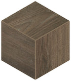 Daltile Emerson Wood 12" X 12" Mosaic 3D Cube Hickory Pecan