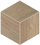 Daltile Emerson Wood 12" X 12" Mosaic 3D Cube Butter Pecan