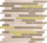 Daltile Endeavors 12" X 12" Mosaic Random Spirit Blend