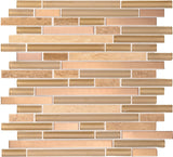 Daltile Endeavors 12" X 12" Mosaic Random Sitar Blend