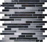 Daltile Endeavors 12" x 12" Mosaic Random Mystic Blend