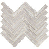 Daltile Fonte 1" X 4" Herringbone Nautical Grey