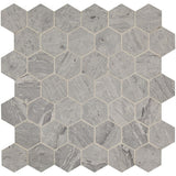 Daltile Fonte 13" X 13" Hexagon Heather Harbor