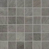 Daltile Ironcraft 2" X 2" Straight Joint Mosaic Charcoal Grey