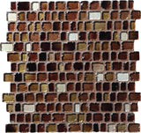 Daltile Jewel Tide 12" X 12" Random Tumbled Mosaic Cobblestone
