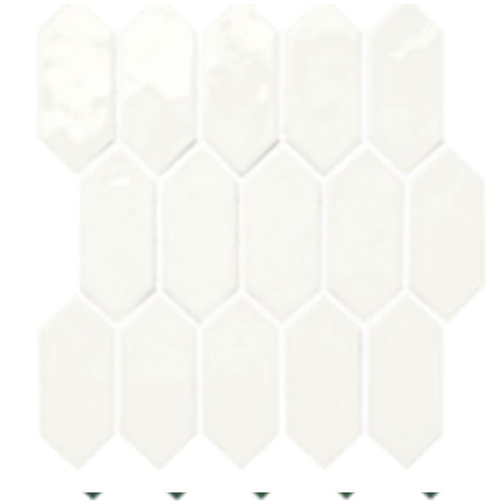 Daltile Mythology 2" X 5" Picket Mosaic Santorini