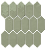 Daltile Mythology 2" X 5" Picket Mosaic Chronos