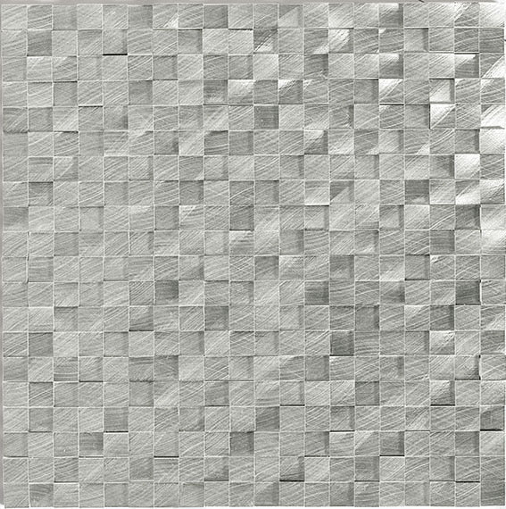 Daltile Anthology 12" X 12" 3D Cube Steel