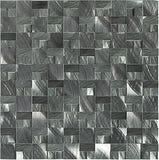 Daltile Anthology 1" X 1" 3D Block Gunmetal