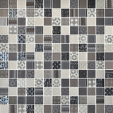 Daltile Uptown Glass 1" X 1" Straight Joint Metro Taupe