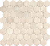 Daltile Fanfare Vintage Hex 12" X 12" Hexagon Mosaic Antique Beige