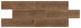 Daltile Willow Bend 6" X 36" Dark Brown
